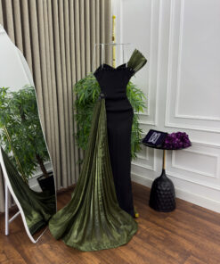 Alternative view of فستان سهرة بلون أسود