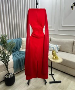 Alternative view of فستان أحمر أنيق