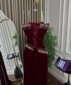 Alternative view of فستان سهرة جوخ