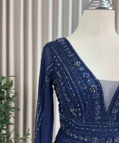 Alternative view of فستان ارزق داكن