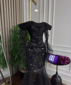 Alternative view of فستان سهرة لون اسود