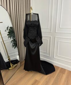 Alternative view of فستان سهرة لون اسود