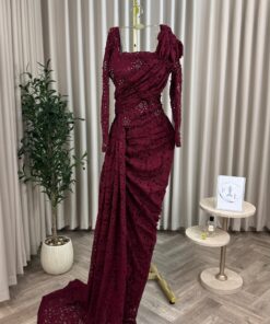 فستان سهرة دانتيل