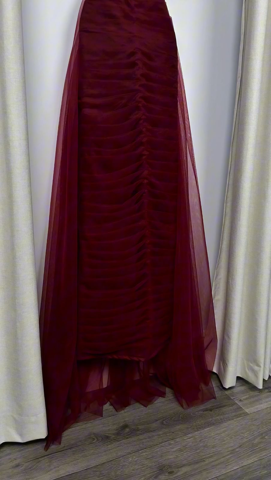 فستان سهرة برغندي - الصورة 6