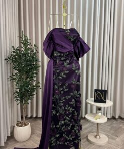 Alternative view of فستان سهرة أرجواني