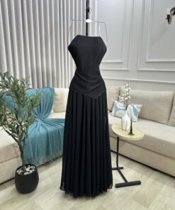 Alternative view of فستان سهرة أسود طويل