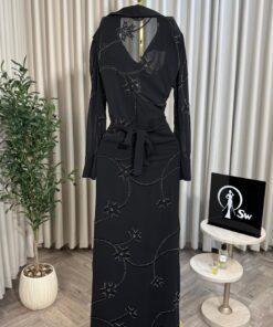 Alternative view of فستان سهرة لون اسود طويل