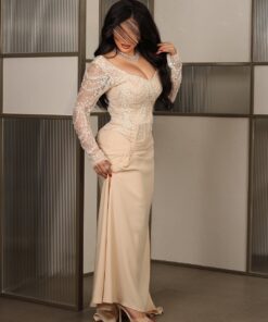 فستان سهرة دانتيل