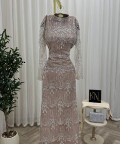 فستان مناسبة فخم