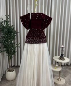 فستان سهرة جوخ