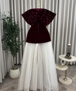 Alternative view of فستان سهرة جوخ