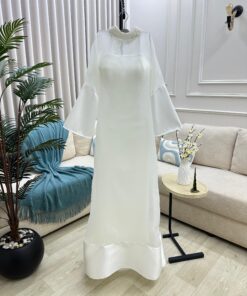 Alternative view of فستان سهرة لون أبيض