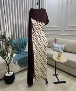 فستان سهرة بيج