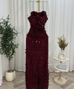 Alternative view of فستان سهرة شك مبطن