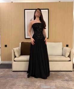 Alternative view of فستان سهرة بلون أسود