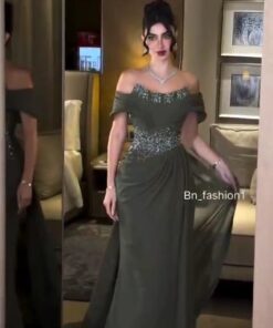 فستان سهرة ناعم