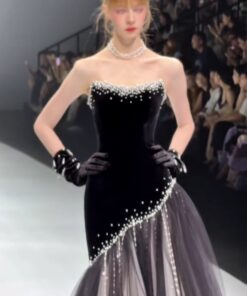 Alternative view of فستان سهرة جوخ