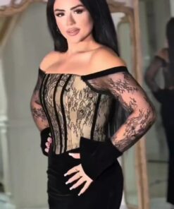 Alternative view of فستان سهرة لون اسود