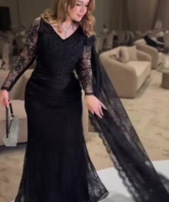 فساتين سهرة دانتيل