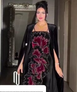 فساتين سهرة قطيفة