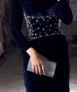 فساتين سهرة مخمل