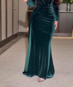 فساتين سهرة مخمل