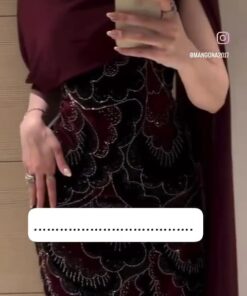 فستان سهرة لون اسود