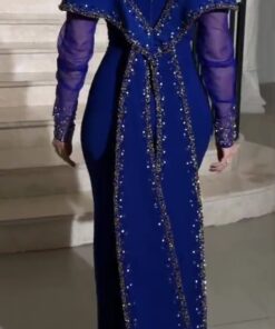 Alternative view of فستان سهرة لون أزرق