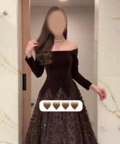 فستان سهرة بني جوخ