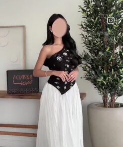 فستان سهرة شيفون