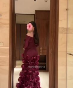 Alternative view of فستان سهرة أكمام طويلة