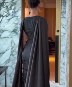 Alternative view of فستان سهرة لون اسود