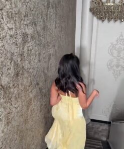 Alternative view of فستان سهرة لون اصفر