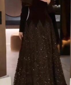 فستان سهرة جوخ