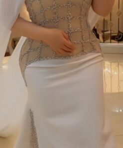 فستان سهرة ناعم