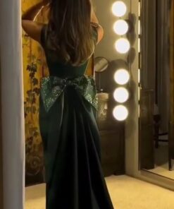 Alternative view of فستان سهرة بذيل طويل