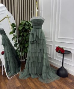 Alternative view of فستان سهرة طويل