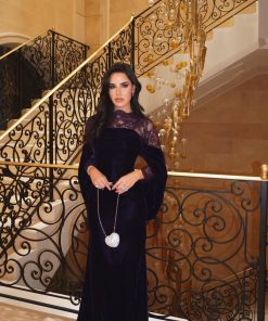 فساتين سهرة مخمل السعودية