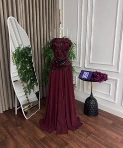 Alternative view of فستان سهرة طويل