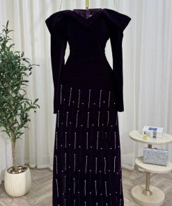 Alternative view of فستان سهرة جوخ