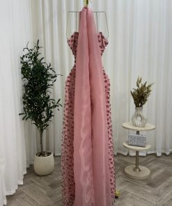 Alternative view of فستان سهرة بلون الوردي