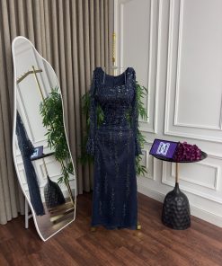 Alternative view of فستان سهرة لون كحلي