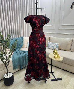 فستان سهرة دانتيل