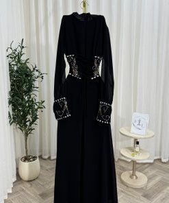 Alternative view of فستان سهرة أسود طويل