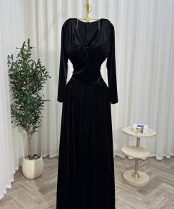 Alternative view of فستان سهرة مخمل اسود