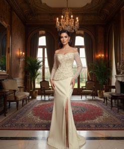 طقم فستان سهرة