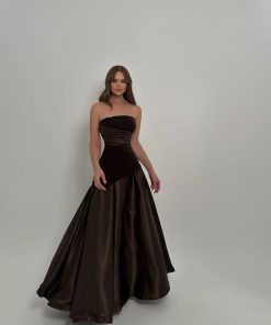 فساتين سهرة جوخ مع تفته