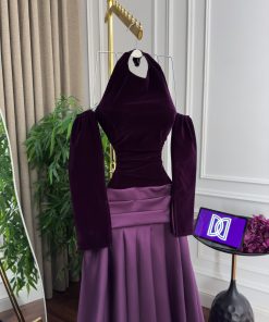 Alternative view of فستان سهرة جوخ