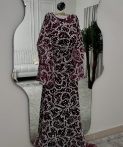 فساتين مناسبات  أكمام طويلة