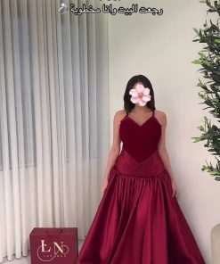 فستان سهرة فخم وأنيق